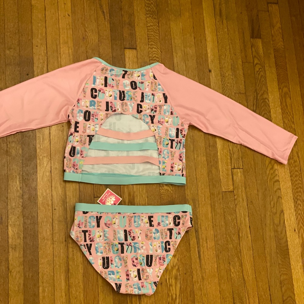 Juicy Couture Swimset sz 14 (girls) BNWT - Picture 3 of 6